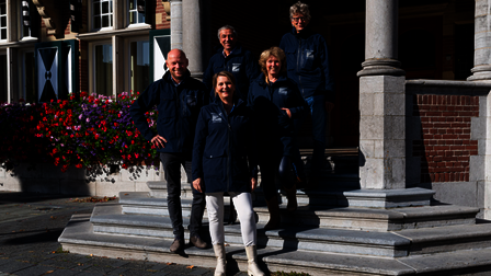 De wijkmanagers van links naar rechts: Wim van Keulen (Zeist-Noord), Antoinette van Dijck (Zeist-West), Bülent Isik (Den Dolder, Austerlitz, Huis ter Heide en Bosch en Duin), Marita van de Koevering (Zeist-Centrum en Zeist-Noord) en Bram Wispelweij (Zeist-Centrum en Zeist-Oost). 